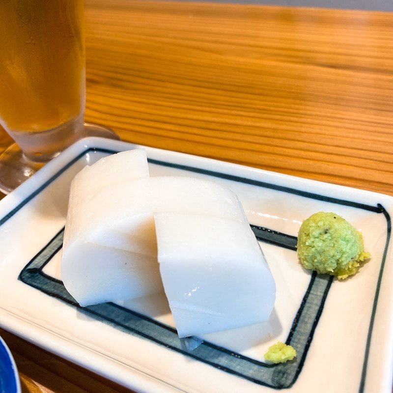 板わさ(蕎麦と酒 ふく本)