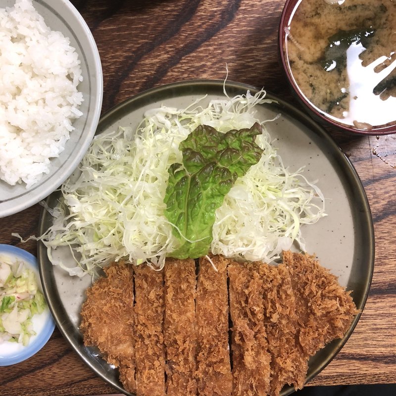 上ロースかつ定食(とんかつ 藤芳(ふじよし))