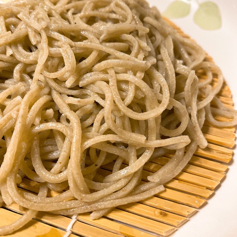 生そば（汁付き）(green glass （Green glass）)