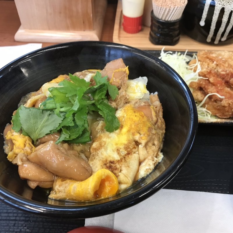 親子丼セット(からやま　石神井公園店)