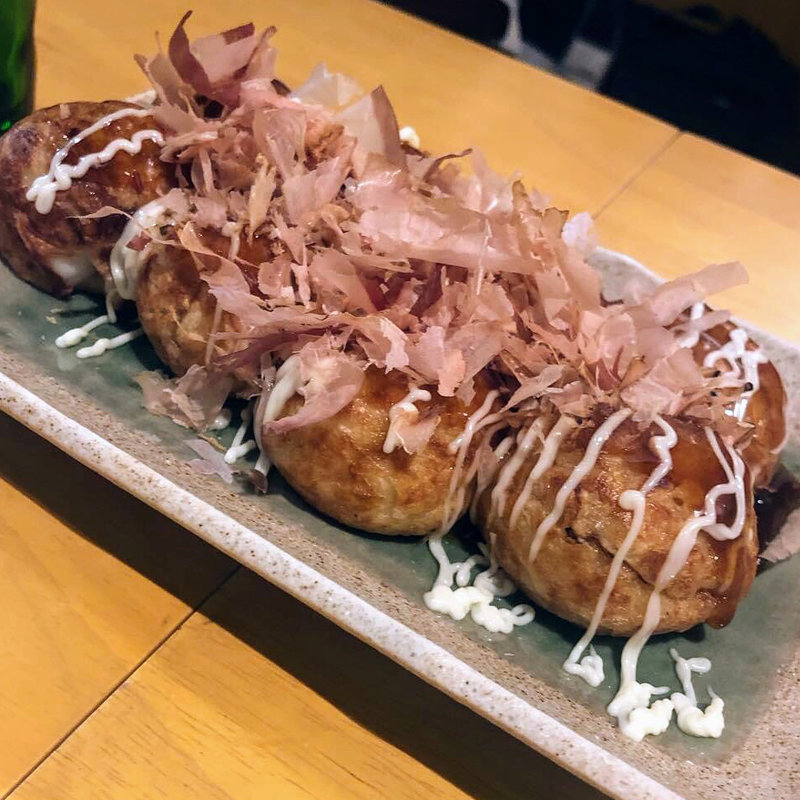 たこ焼き（ぜんぶのせ）(銀座ふくよし 銀座本店)