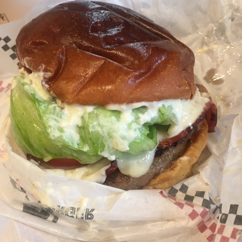 プルドポークバーガー(テンフィンガーズバーガー)