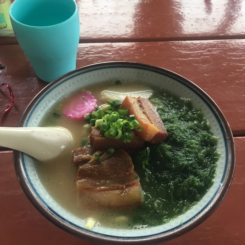 久米島そば アーサー入り(スリーピース )