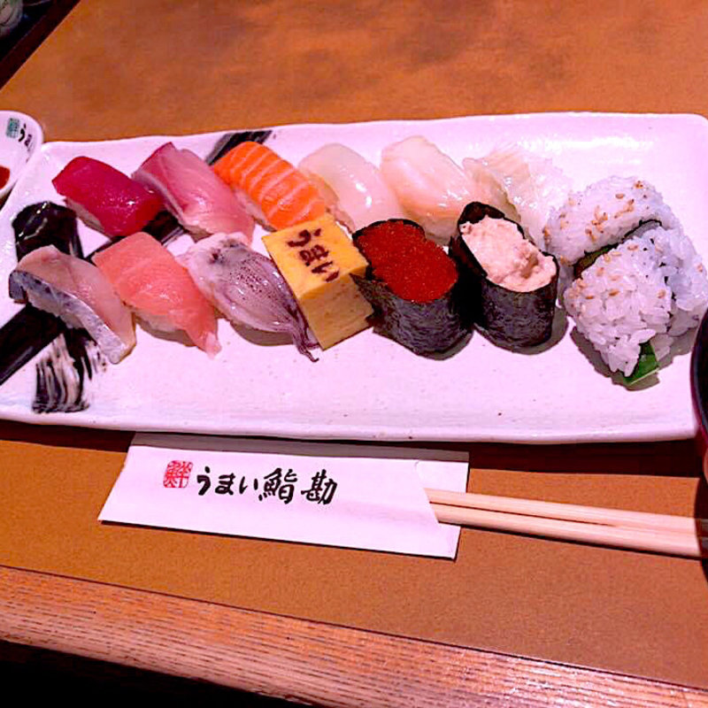 ランチ握り(うまい鮨勘 長町ザ・モール店 （うまいすしかん）)