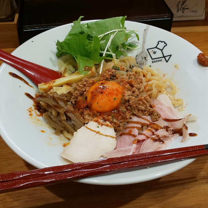 汁なし担々麺(鯛塩そば 縁)