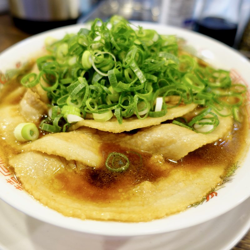 中華そば+豚バラ2枚(中華そば 兎我野)