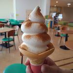 バニラソフト　ほうじ茶パウダー(アボカーレ 水沢アテルイ店 )