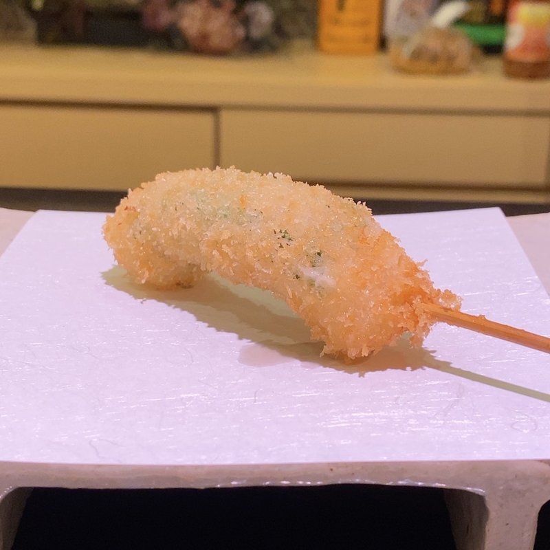 白身大葉巻き(串揚げ処 gaku)