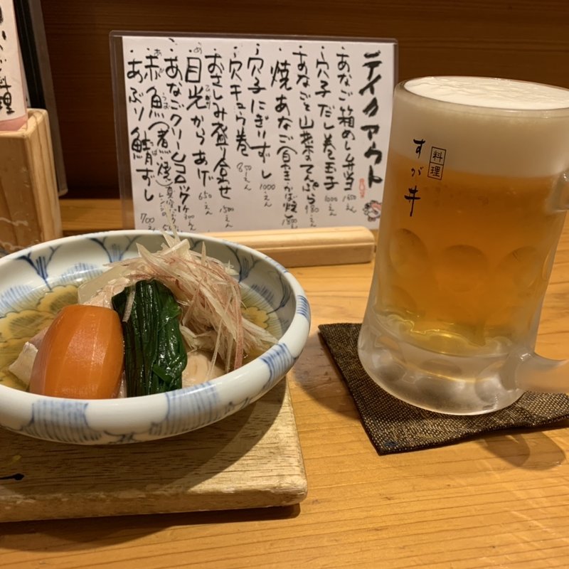 生ビール(別館 すが井 （べっかん すがい）)