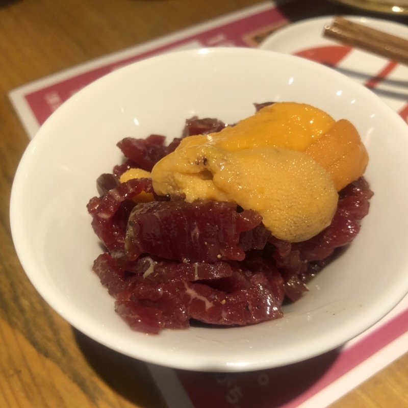 う肉(BEER STAND molto!! 阪急三番街店)