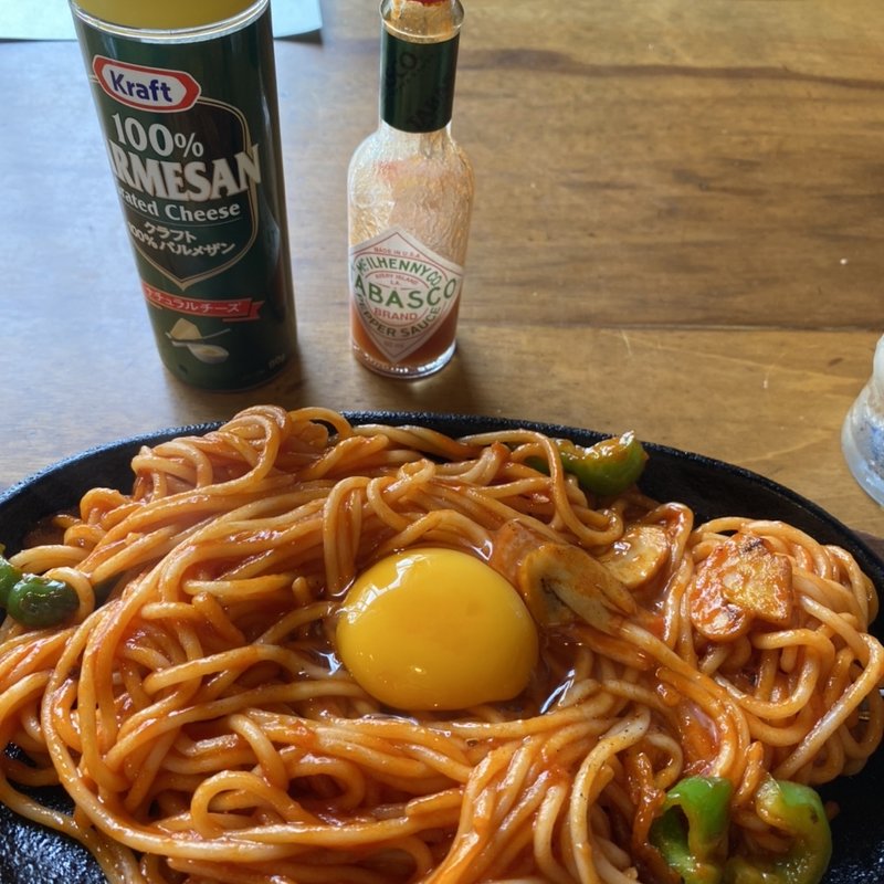 ナポリタンスパゲティ(卵入り)(アーチ )