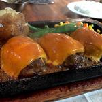 ダブルチーズハンバーグ(ゴールドラッシュ 本店 )