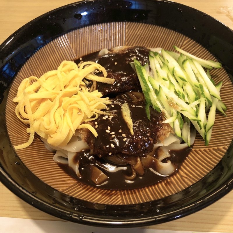 味噌カツきしめん(えびすや本店)