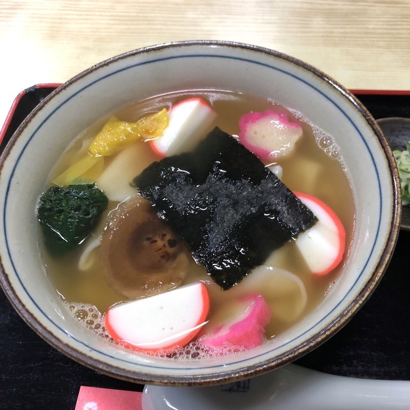 おかめきしめん(手打ちきしめん 芳の家)