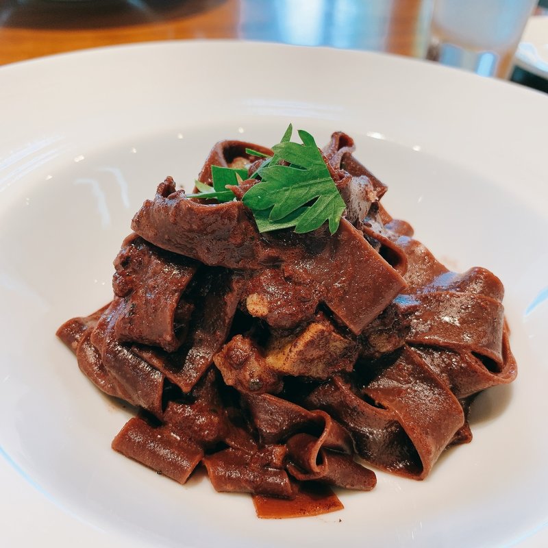 血のタリアテッレ(SAISIR)