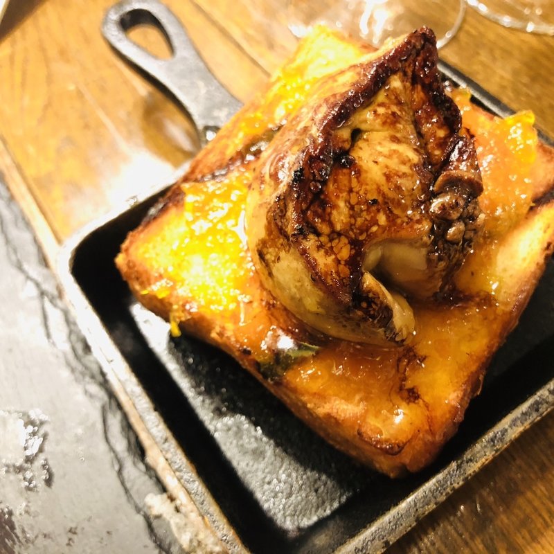 フォアグラデニッシュ(泡包シャンパンマニア)