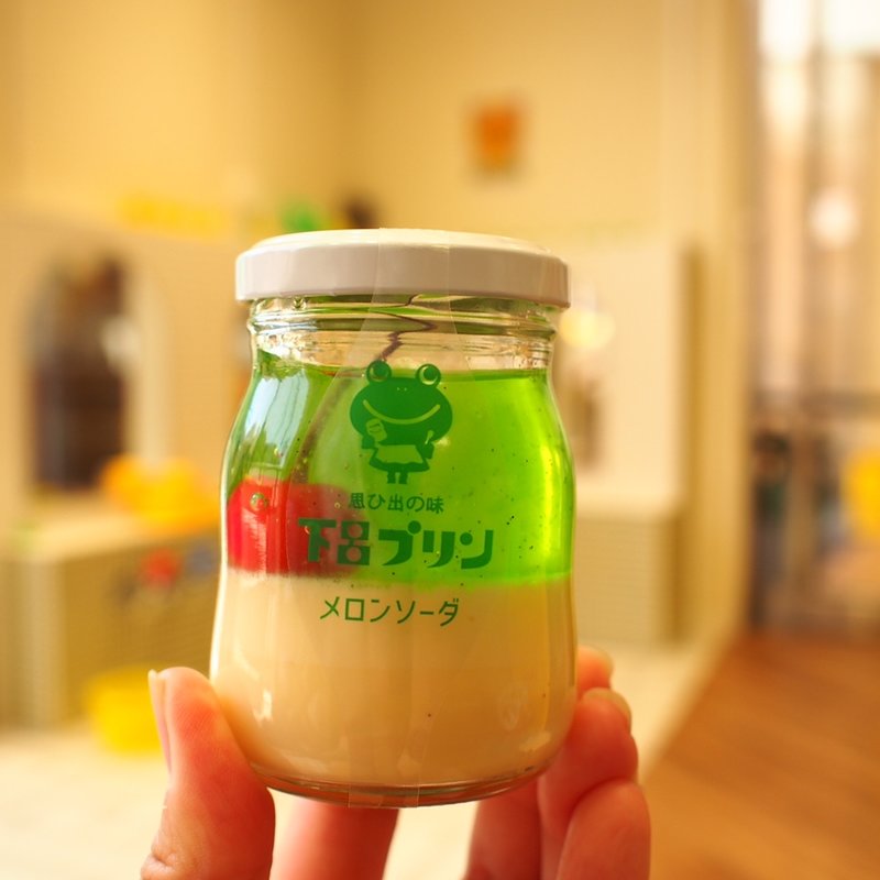 下呂プリン（メロンソーダ）(下呂プリン)