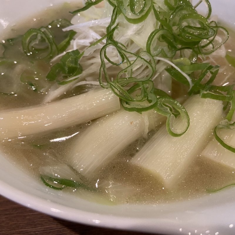 牛テールうどん　ネギMAX(肉なし)(牛テールうどん 和尾(わび))