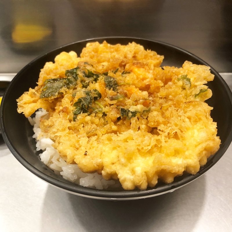 かき揚げ丼(坂町の天丼)