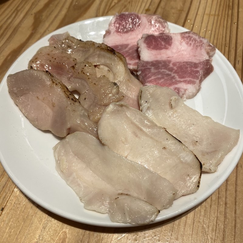 チャーシュー盛り合わせ(らーめん専門 和海 なんばラーメン一座店)