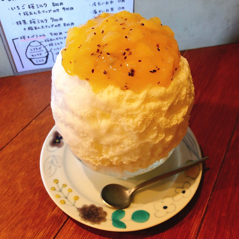 はちみつキウイレアチーズ(氷処さゆり)