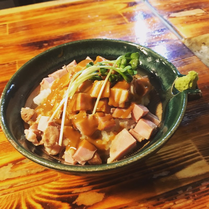 和風焼豚丼(柴崎亭 梅ヶ丘店)