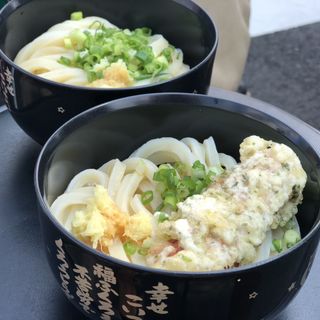 うどん冷+ちくわ天(須崎食料品店 )