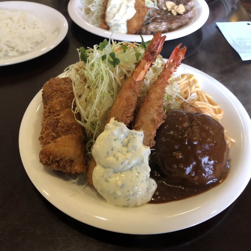 Bセット(洋食・とんかつ たちばな)