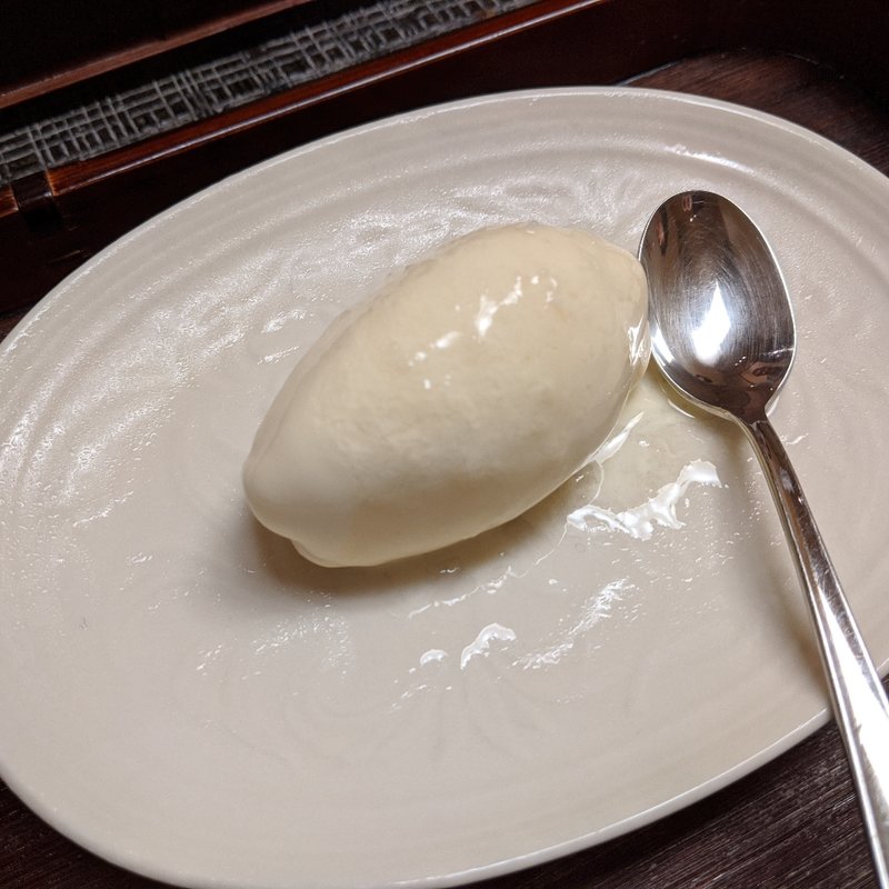 酒粕のアイスクリーム(旬菜 濱壹)