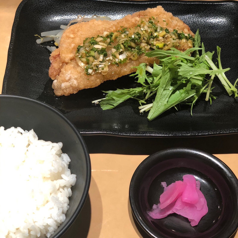 白身魚の竜田揚げ(百代茶屋 （ひゃくだいちゃや）)