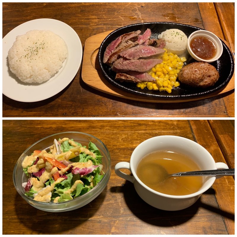 Aランチコンボ(ゴリラ グリル 定禅寺通り本店 （GORILLA GRILL）)