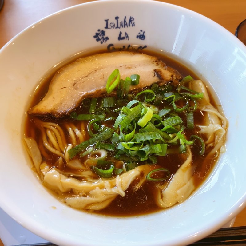 濃醇魚介モダン醤油ラーメン(堺 醤油らーめん 石原ラ軍団 OBP店)