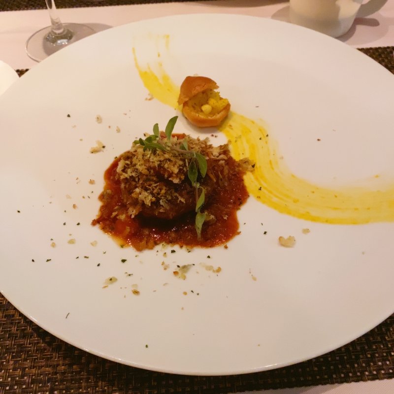 和牛のメンチカツ風(黒猫 福島本店)