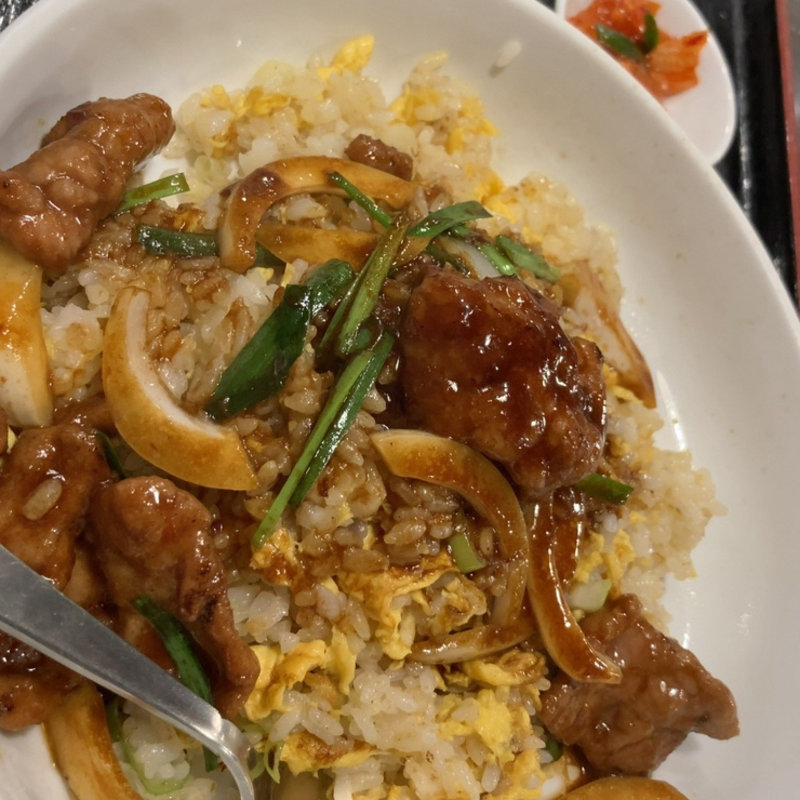 牛肉旨煮あんかけ飯(楽楽一番)