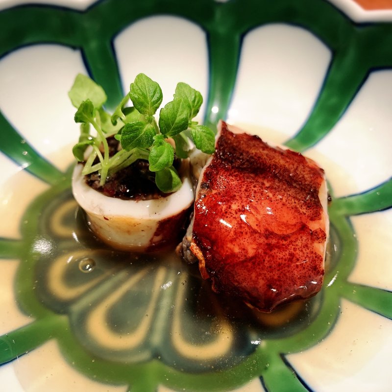 槍烏賊飯(松濤 爛缶 (らんぷ・ランプ) 渋谷区)