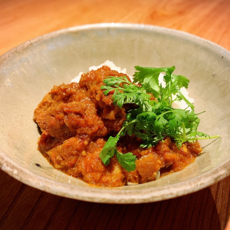 ポークピンダルーカレー(松濤 爛缶 (らんぷ・ランプ) 渋谷区)