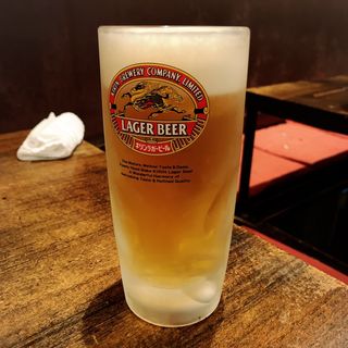 生ビール(赤○中目黒｜居酒屋)
