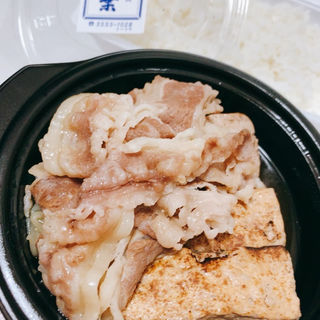 肉豆腐セット(築地　鉄砲洲　双葉)