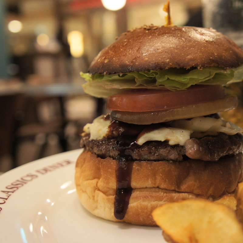 照り焼バーガー(エーエス クラシックス ダイナー ROPPONGI HILLS)