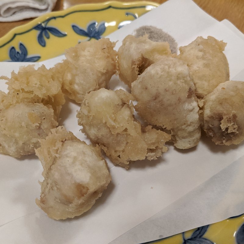 河豚白子天ぷら(きくち )