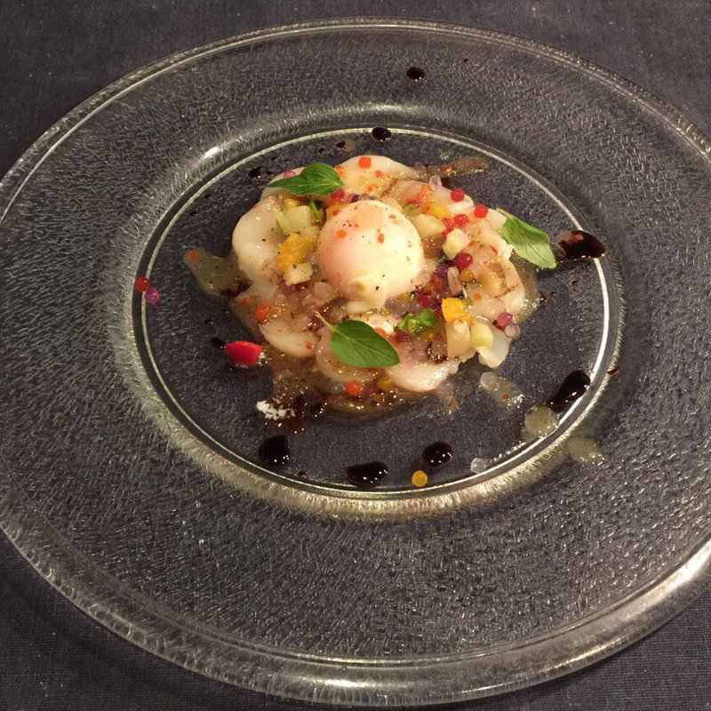 タコのカルパッチョ(もと街びより)