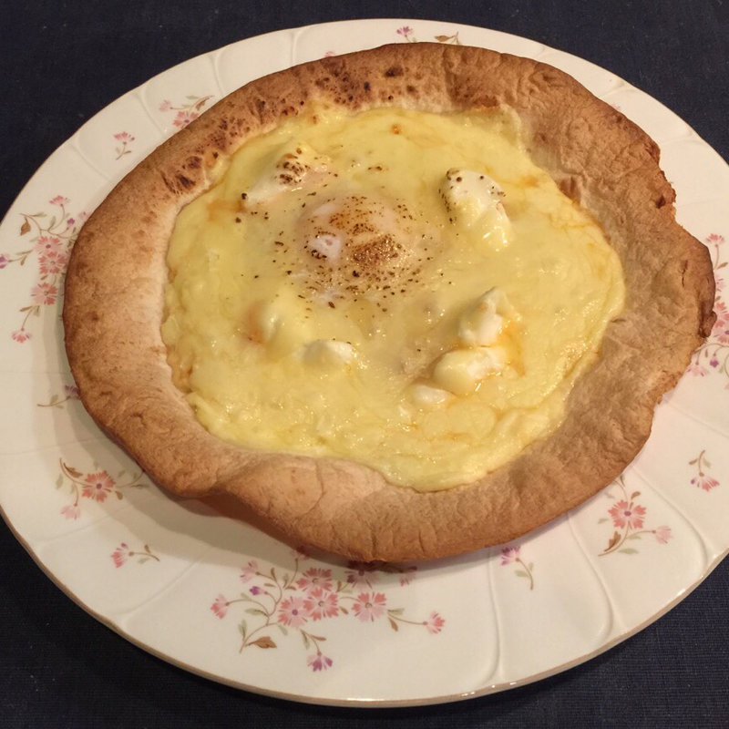 ポテトとベーコンのピッツァ（M)(もと街びより)