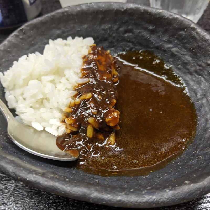 ブラックカレー(肉林)