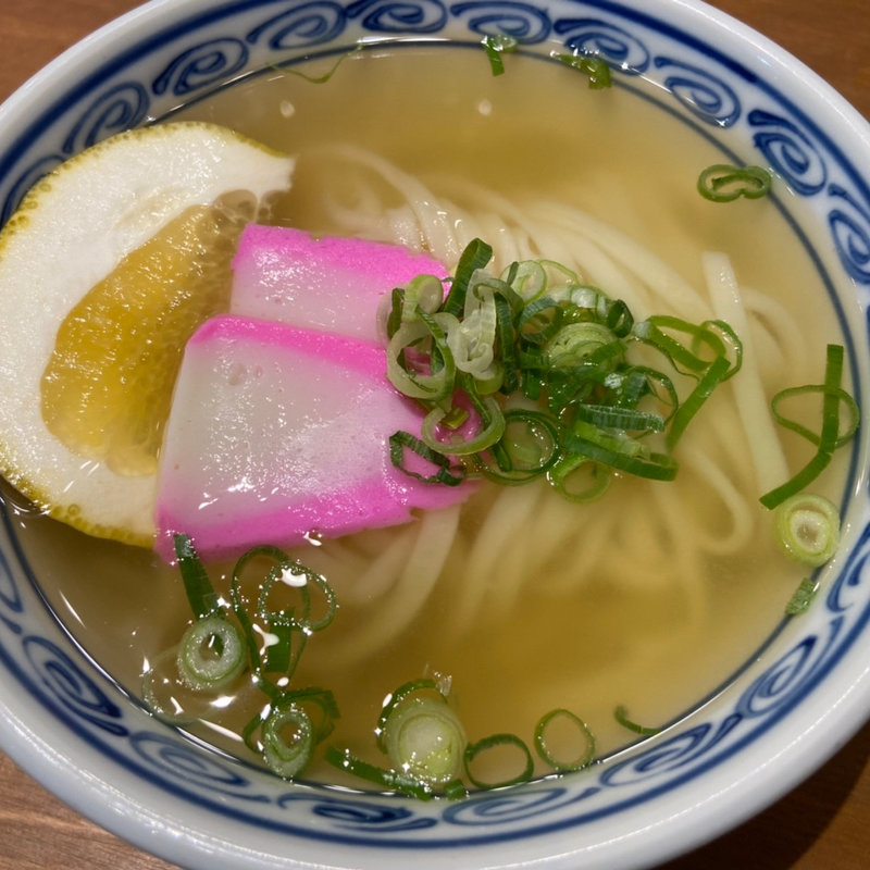 かけうどん(恵味うどん)