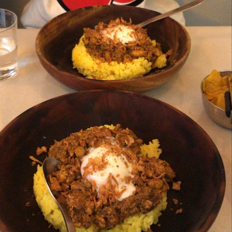 ケニックカレー×温玉トッピング(ケニックカレー)