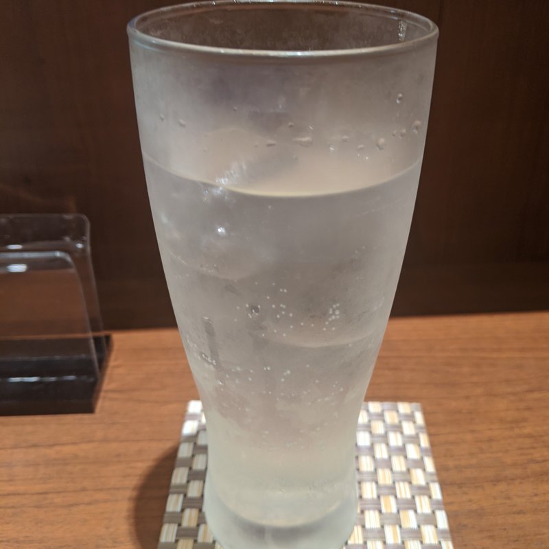 レモンサワー(浅野サカナ日本酒店)