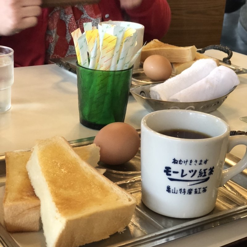 モーレツ紅茶モーニングセット(オレンジペコー喫茶 )