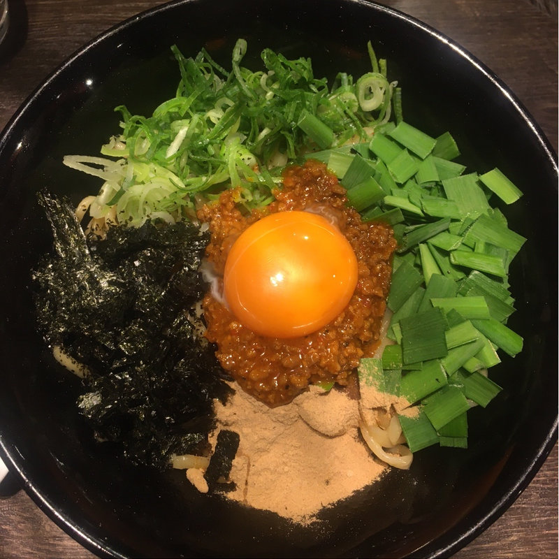 台湾まぜそば(節骨麺 たいぞう 三軒茶屋店 （ぶしこつめん たいぞう）)