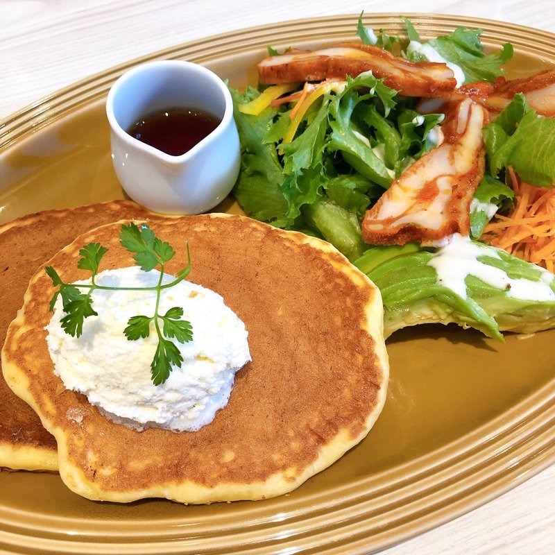 パンケーキプレート(パンケーキ専門店 Butter 神戸ハーバーランド)