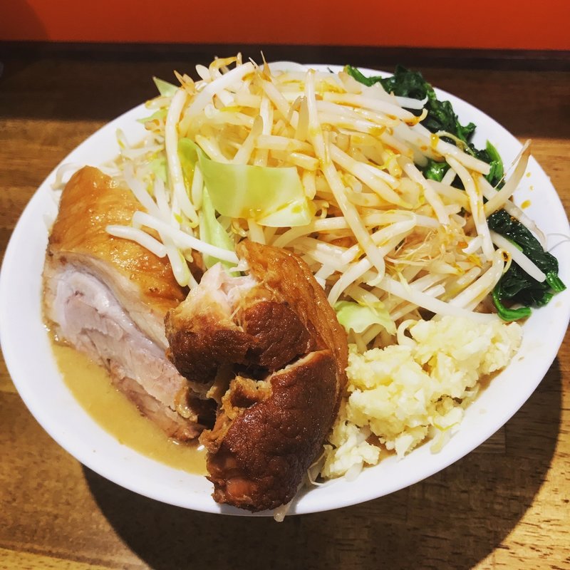 らーめん 豚1切れ(ちばから 経堂駅)